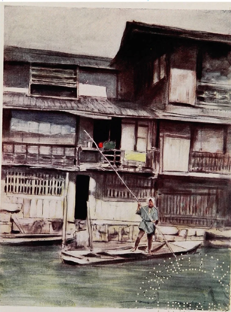 An illustration from Japan, a record in colour, 1901, leaf 396