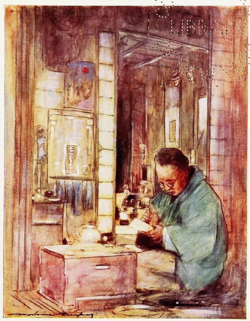 An illustration from Japan, a record in colour, 1901, leaf 432
