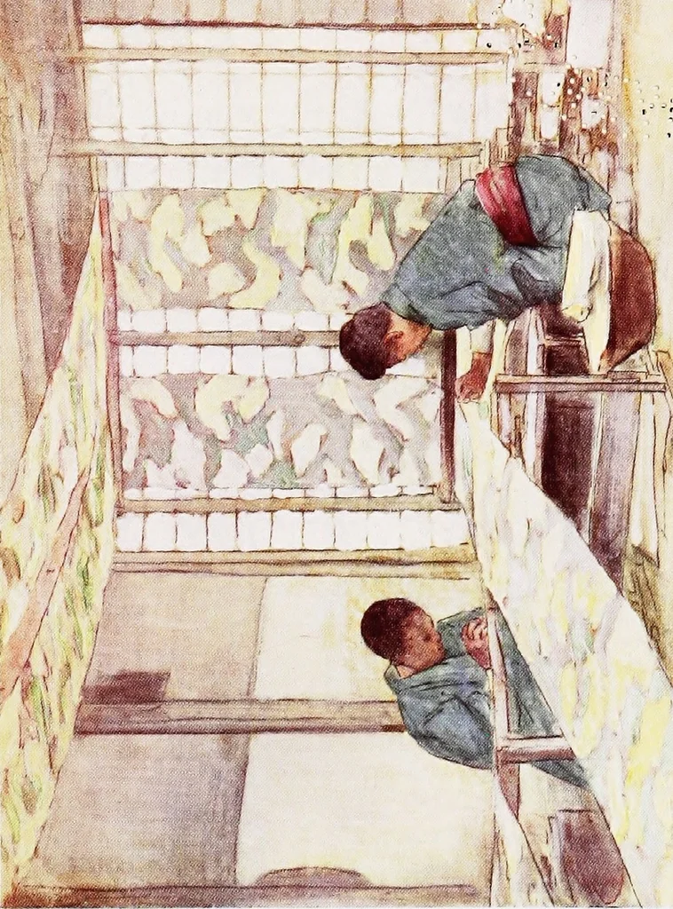 An illustration from Japan, a record in colour, 1901, leaf 438