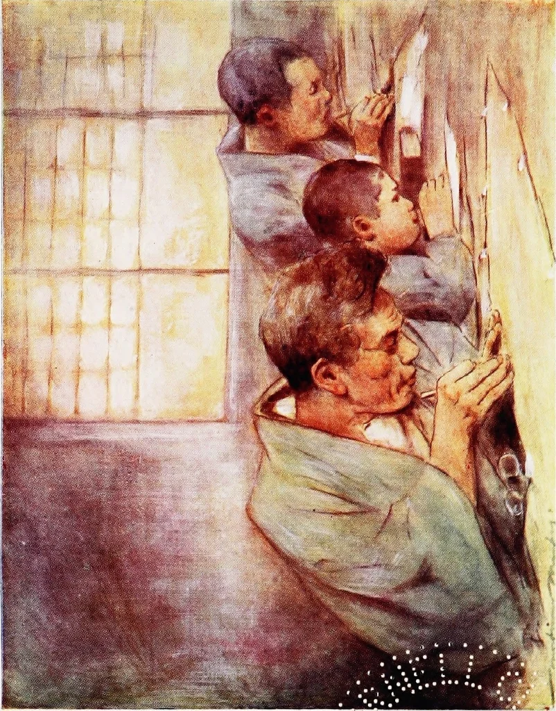 An illustration from Japan, a record in colour, 1901, leaf 450