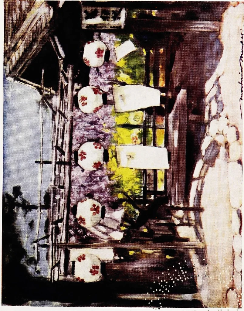 An illustration from Japan, a record in colour, 1901, leaf 60