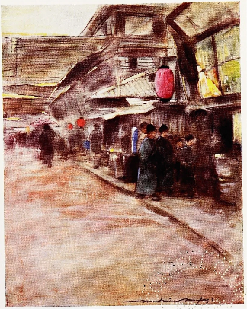 An illustration from Japan, a record in colour, 1901, leaf 72