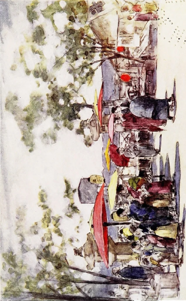 An illustration from Japan, a record in colour, 1901, leaf 84
