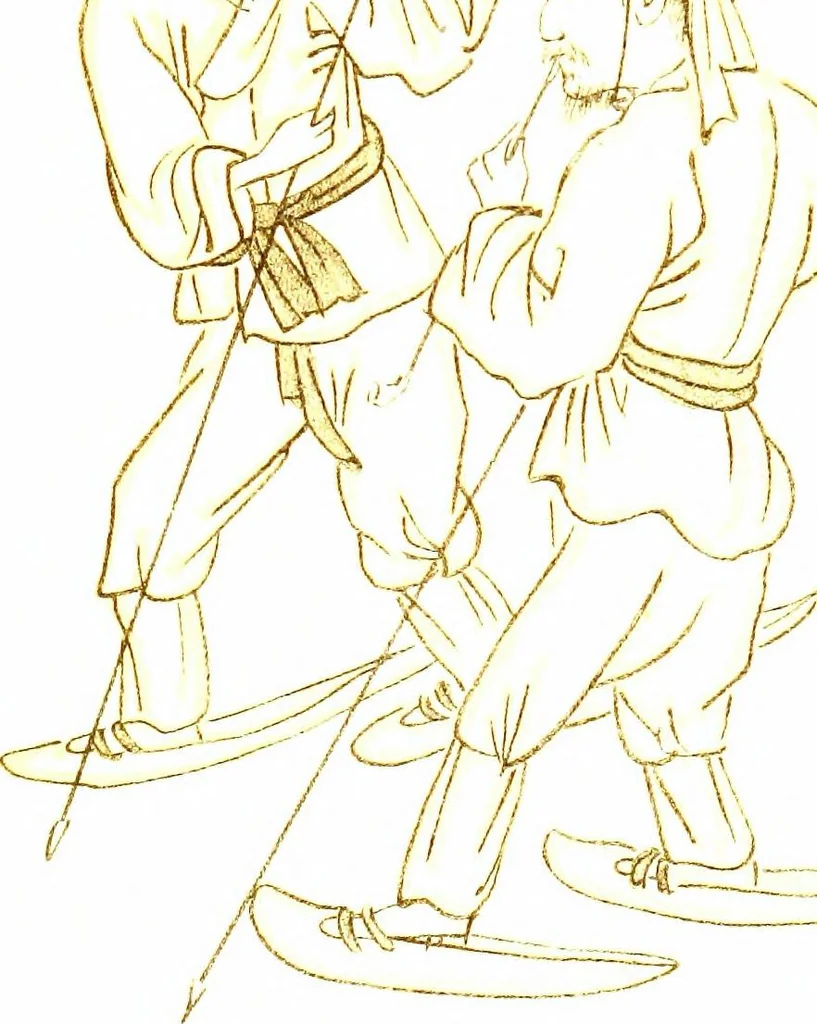 An illustration from Korean games : with notes on the corresponding games of China and Japan, 1895, leaf 52