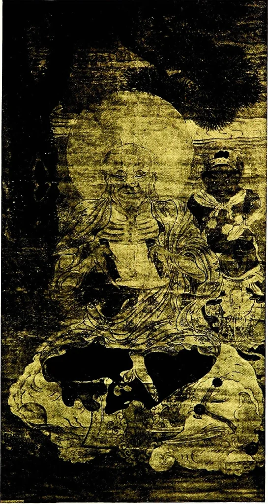 An illustration from A catalogue of old Chinese paintings and drawings : together with a complete collection of books on Chinese art, 1913, leaf 34