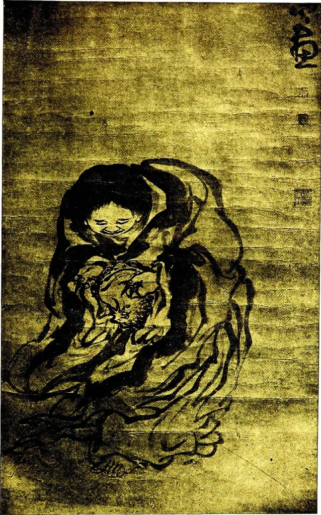 An illustration from A catalogue of old Chinese paintings and drawings : together with a complete collection of books on Chinese art, 1913, leaf 58