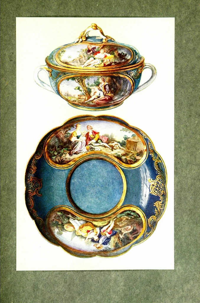 An illustration from A book of porcelain, fine examples in the Victoria & Albert Museum, 1910, leaf 104