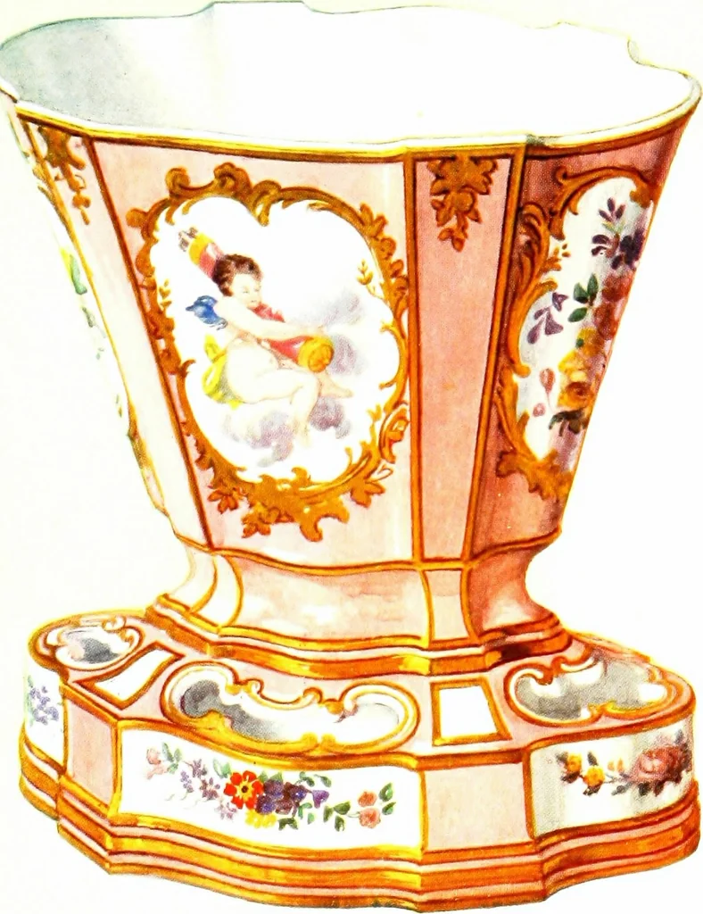 An illustration from A book of porcelain, fine examples in the Victoria & Albert Museum, 1910, leaf 110