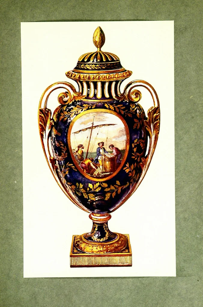 An illustration from A book of porcelain, fine examples in the Victoria & Albert Museum, 1910, leaf 122