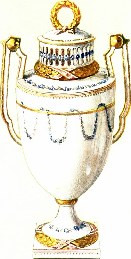 An illustration from A book of porcelain, fine examples in the Victoria & Albert Museum, 1910, leaf 134