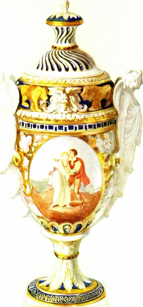 An illustration from A book of porcelain, fine examples in the Victoria & Albert Museum, 1910, leaf 156