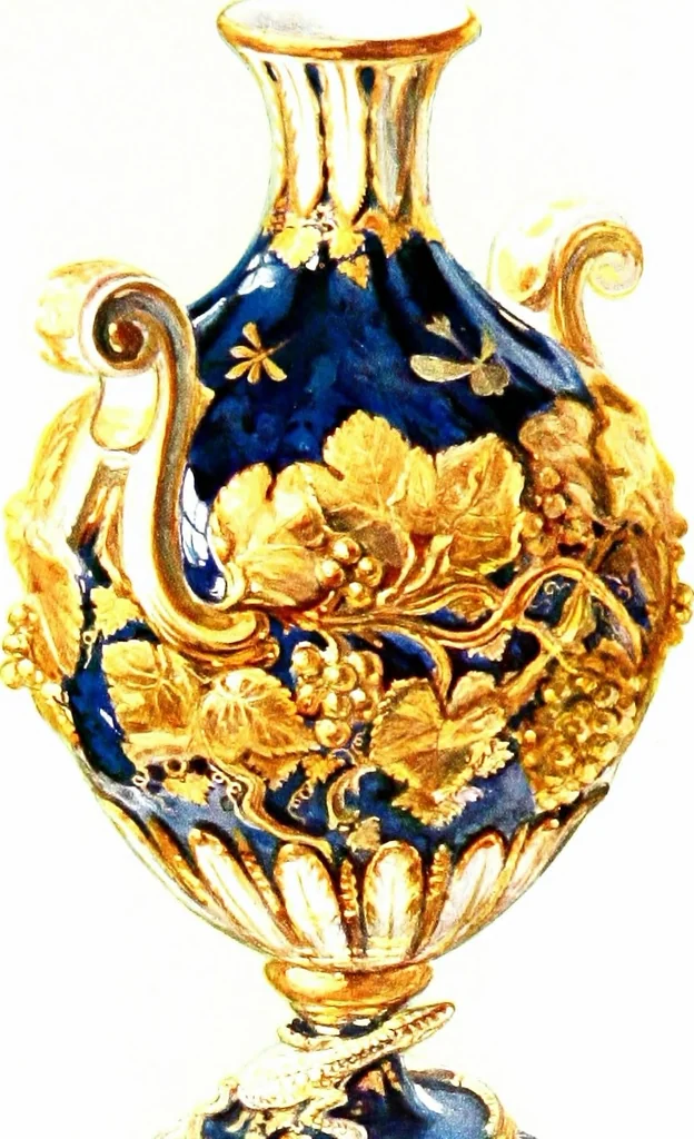 An illustration from A book of porcelain, fine examples in the Victoria & Albert Museum, 1910, leaf 212