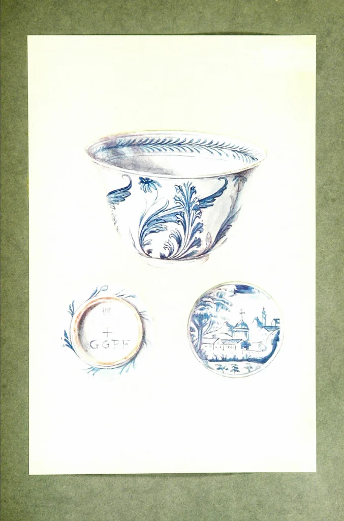 An illustration from A book of porcelain, fine examples in the Victoria & Albert Museum, 1910, leaf 58