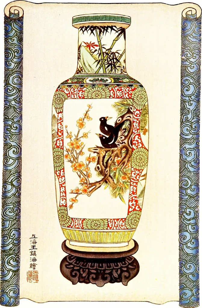 An illustration from Old Chinese porcelain and works of art in China; being description and illustrations of articles selected from an exhibition held in Shanghai, November, 1908, 1911, leaf 306