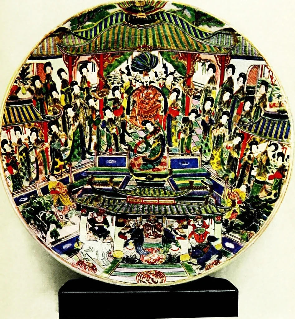 An illustration from Catalogue of the well-known collection of Chinese porcelain, 1916, leaf 46