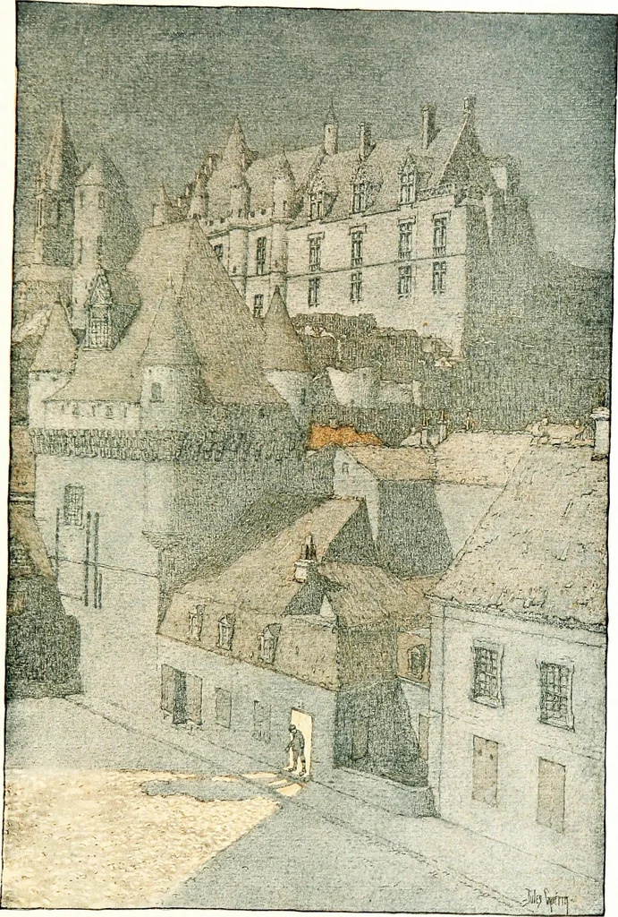 An illustration from The châteaux of Touraine, 1906, leaf 111