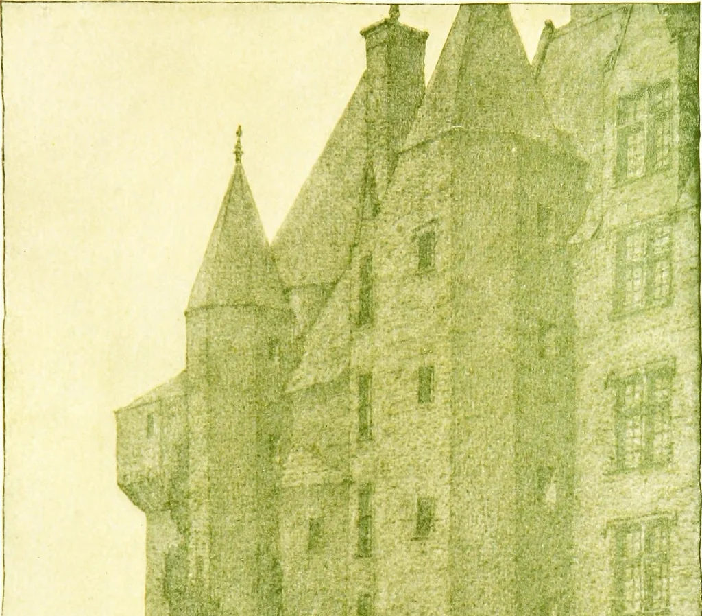 An illustration from The châteaux of Touraine, 1906, leaf 241