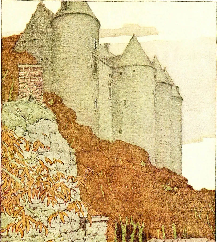 An illustration from The châteaux of Touraine, 1906, leaf 353