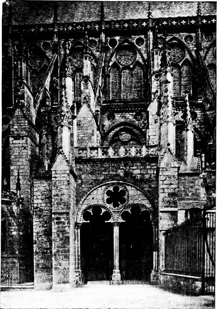 An illustration from Summer holidays among the glories of France, her cathedrals and churches, 1902, leaf 126