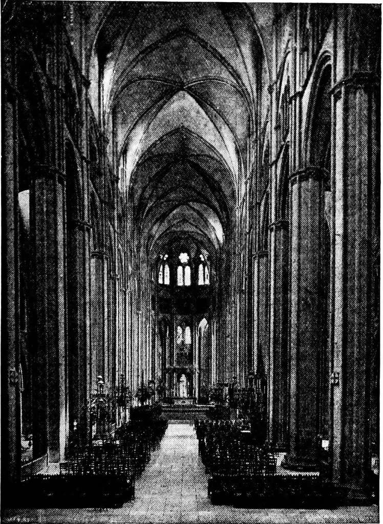 An illustration from Summer holidays among the glories of France, her cathedrals and churches, 1902, leaf 128
