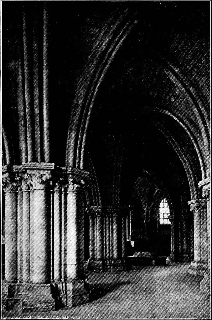 An illustration from Summer holidays among the glories of France, her cathedrals and churches, 1902, leaf 132