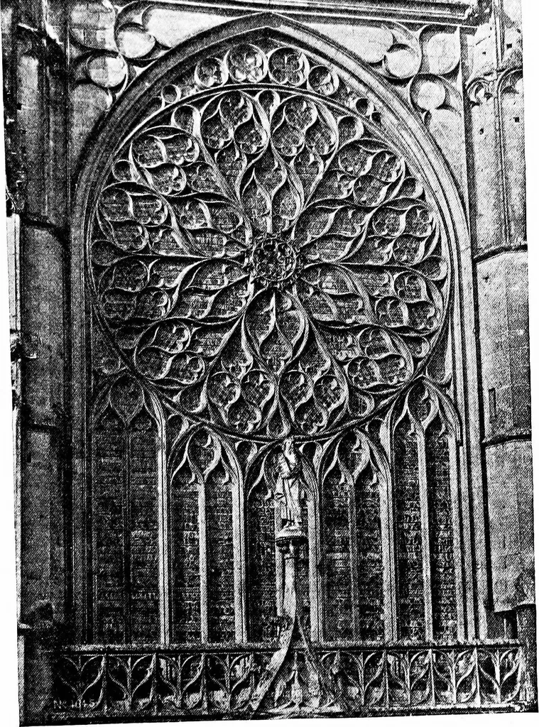 An illustration from Summer holidays among the glories of France, her cathedrals and churches, 1902, leaf 150