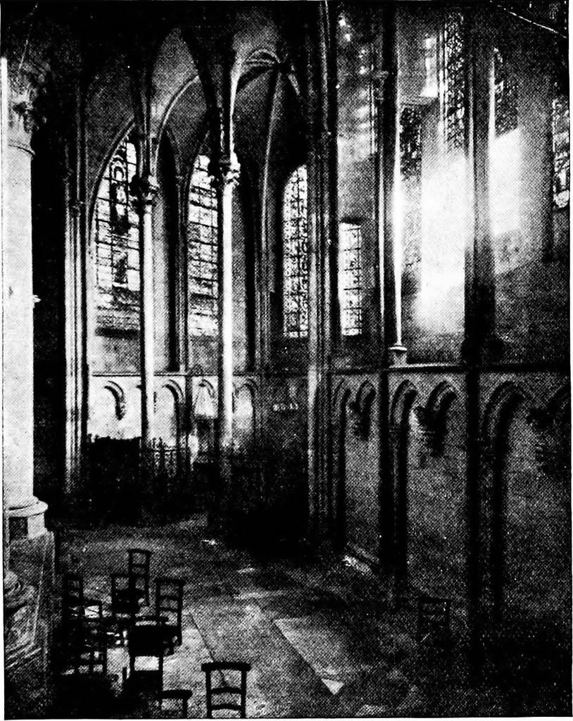 An illustration from Summer holidays among the glories of France, her cathedrals and churches, 1902, leaf 166