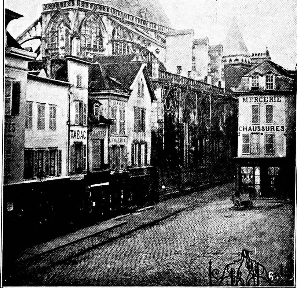 An illustration from Summer holidays among the glories of France, her cathedrals and churches, 1902, leaf 188