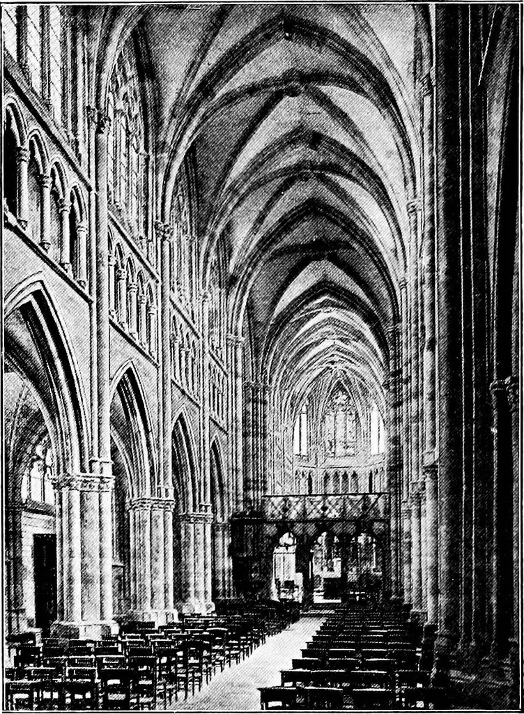 An illustration from Summer holidays among the glories of France, her cathedrals and churches, 1902, leaf 195