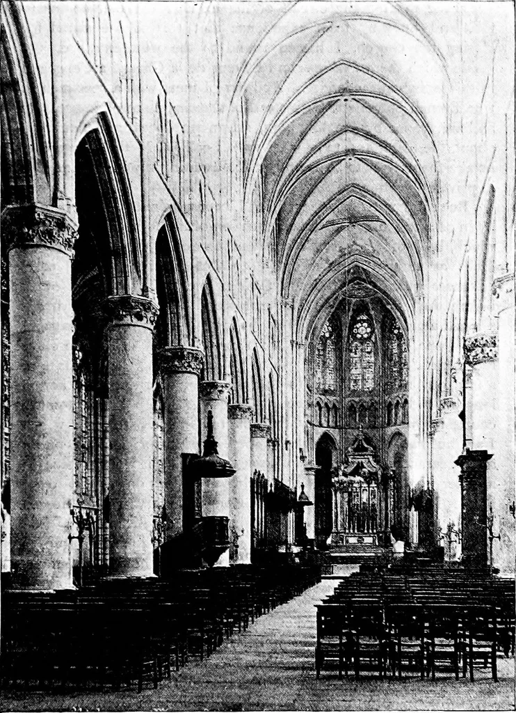 An illustration from Summer holidays among the glories of France, her cathedrals and churches, 1902, leaf 196