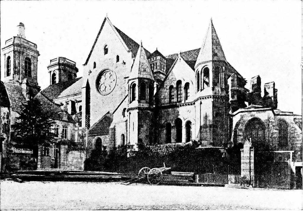 An illustration from Summer holidays among the glories of France, her cathedrals and churches, 1902, leaf 206