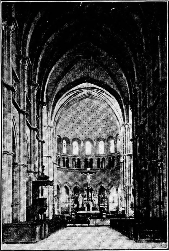 An illustration from Summer holidays among the glories of France, her cathedrals and churches, 1902, leaf 210