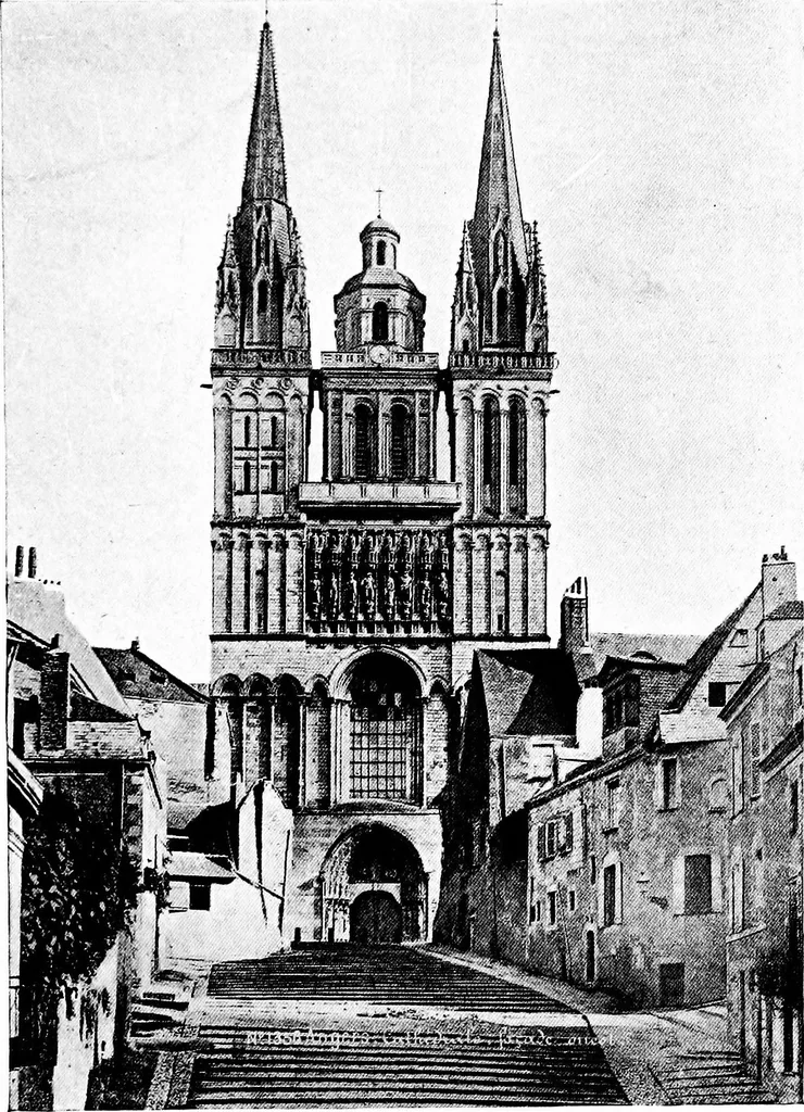 An illustration from Summer holidays among the glories of France, her cathedrals and churches, 1902, leaf 22