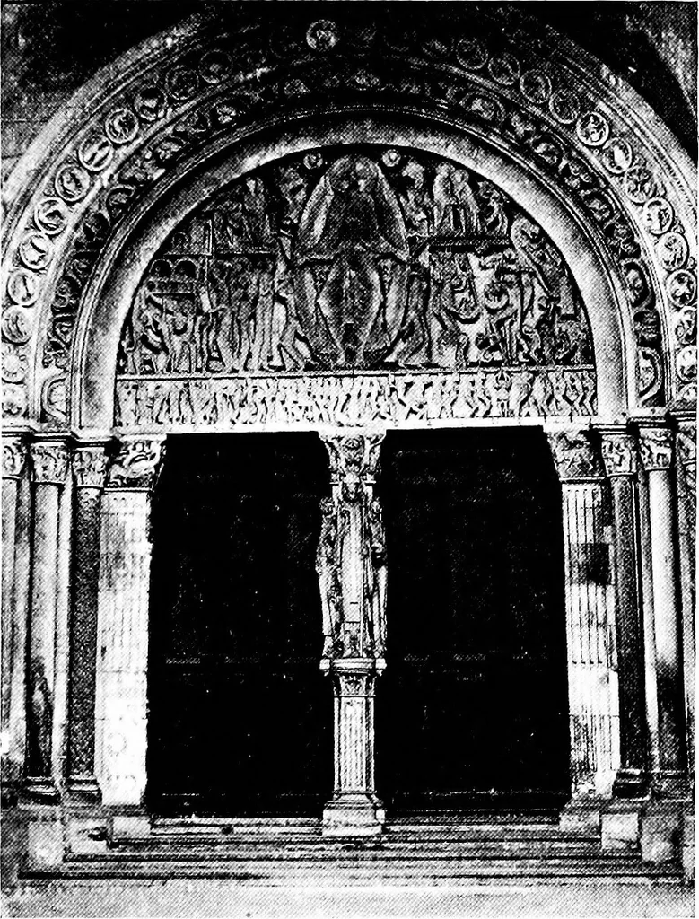 An illustration from Summer holidays among the glories of France, her cathedrals and churches, 1902, leaf 232