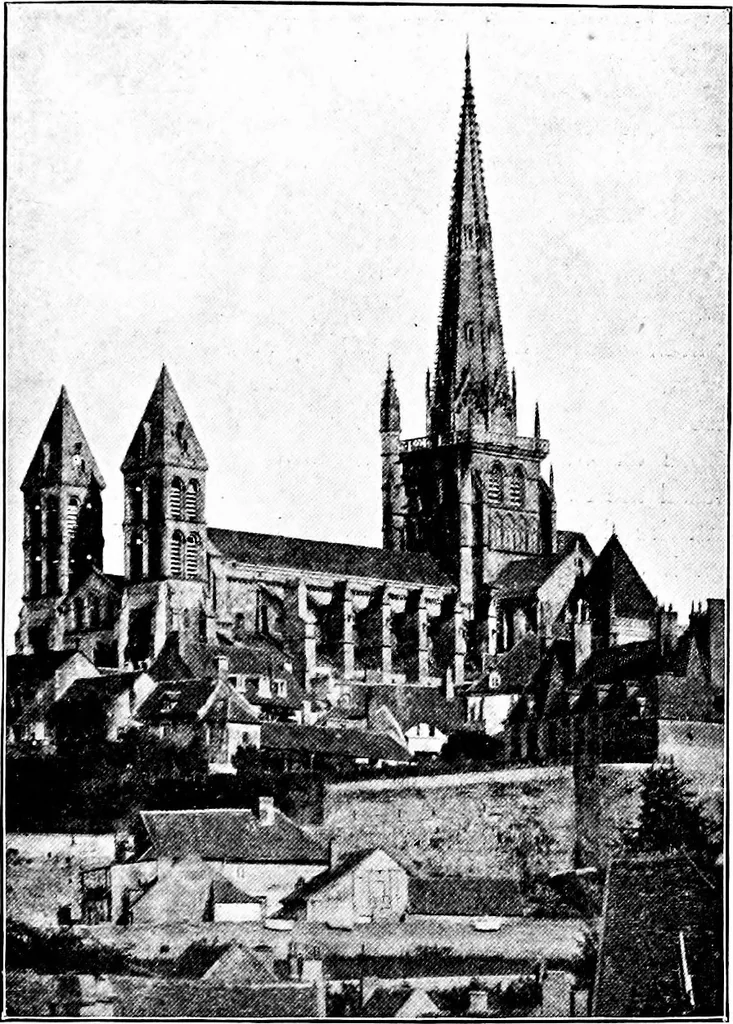 An illustration from Summer holidays among the glories of France, her cathedrals and churches, 1902, leaf 234
