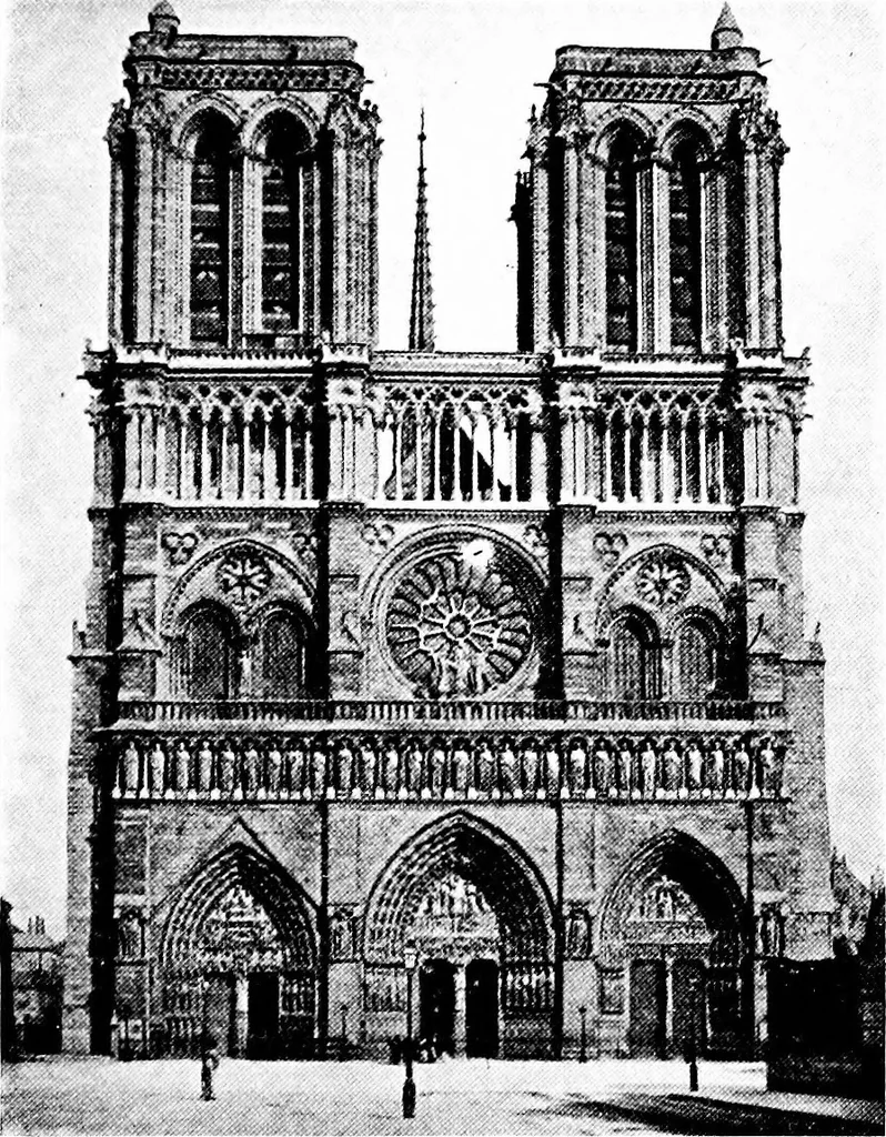 An illustration from Summer holidays among the glories of France, her cathedrals and churches, 1902, leaf 268