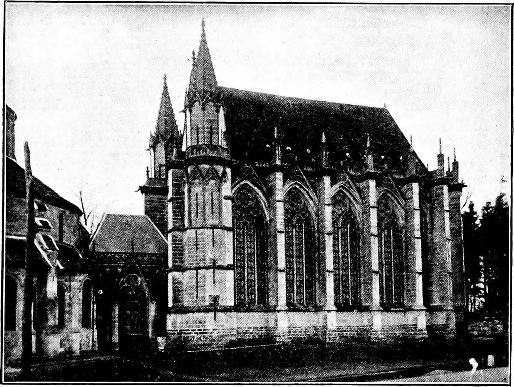 An illustration from Summer holidays among the glories of France, her cathedrals and churches, 1902, leaf 274
