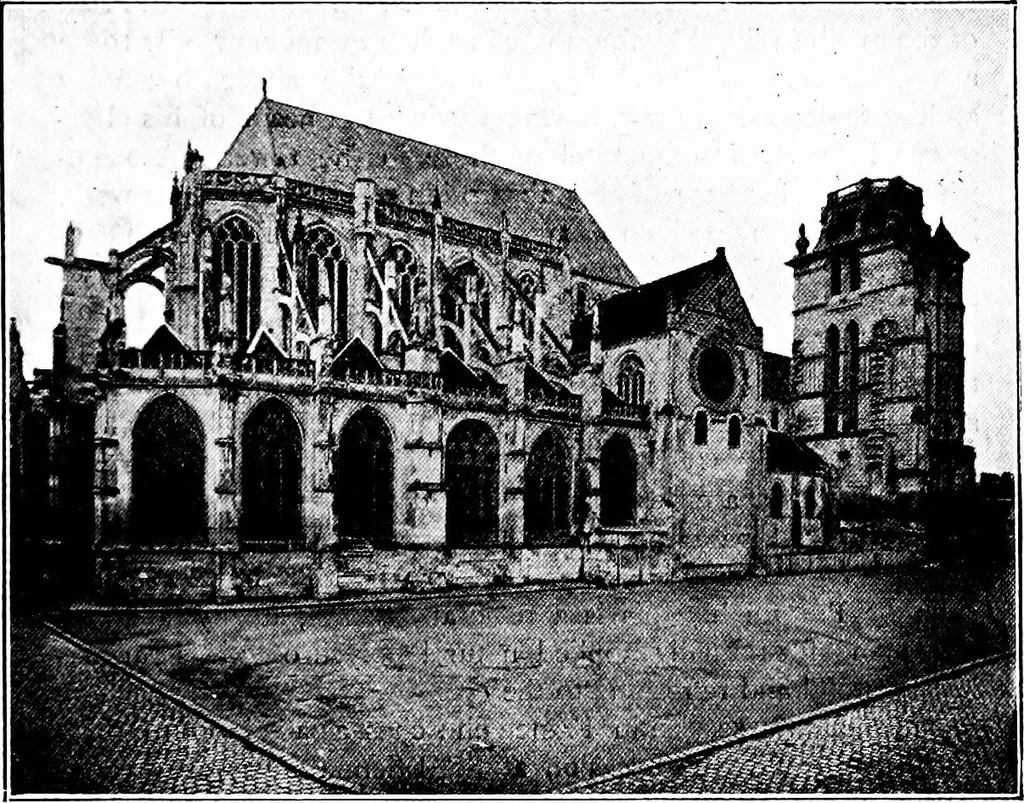 An illustration from Summer holidays among the glories of France, her cathedrals and churches, 1902, leaf 276