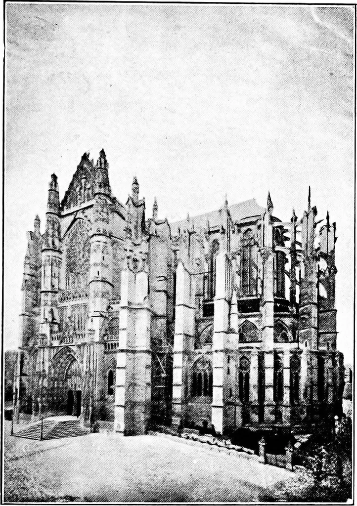 An illustration from Summer holidays among the glories of France, her cathedrals and churches, 1902, leaf 282