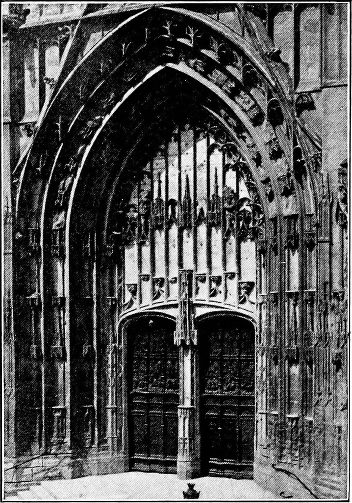 An illustration from Summer holidays among the glories of France, her cathedrals and churches, 1902, leaf 285