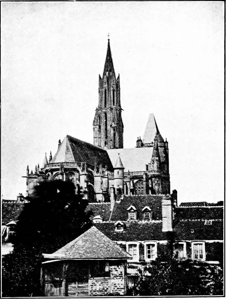 An illustration from Summer holidays among the glories of France, her cathedrals and churches, 1902, leaf 290