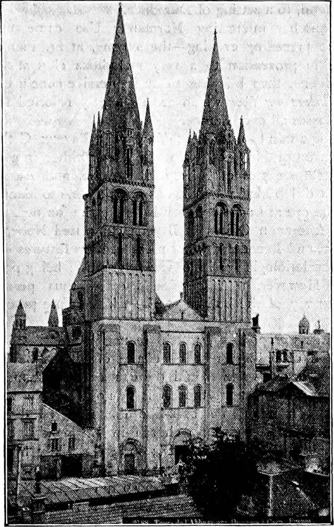An illustration from Summer holidays among the glories of France, her cathedrals and churches, 1902, leaf 52