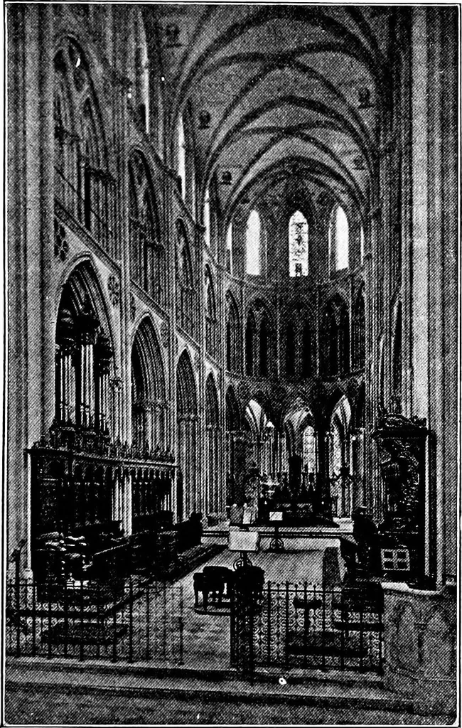 An illustration from Summer holidays among the glories of France, her cathedrals and churches, 1902, leaf 56