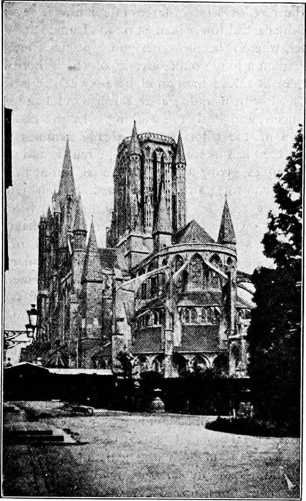 An illustration from Summer holidays among the glories of France, her cathedrals and churches, 1902, leaf 60