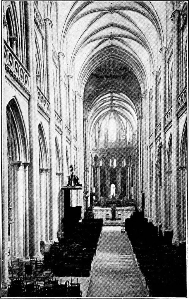 An illustration from Summer holidays among the glories of France, her cathedrals and churches, 1902, leaf 62