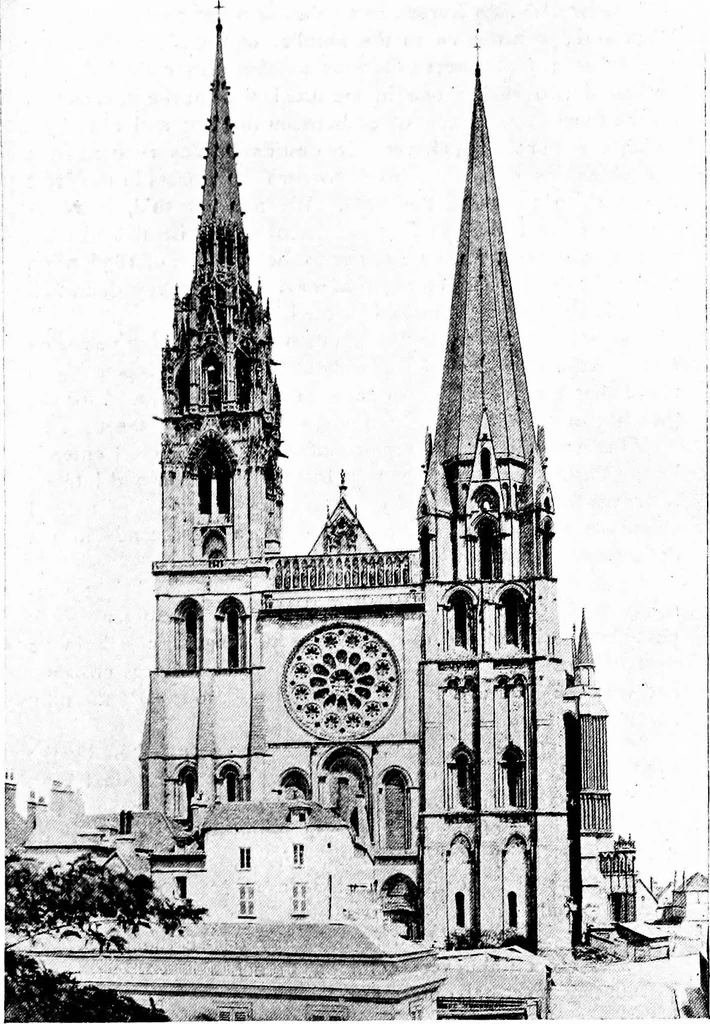 An illustration from Summer holidays among the glories of France, her cathedrals and churches, 1902, leaf 72