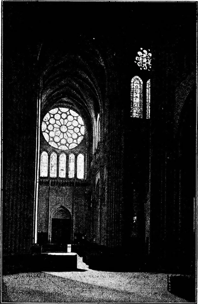 An illustration from Summer holidays among the glories of France, her cathedrals and churches, 1902, leaf 84