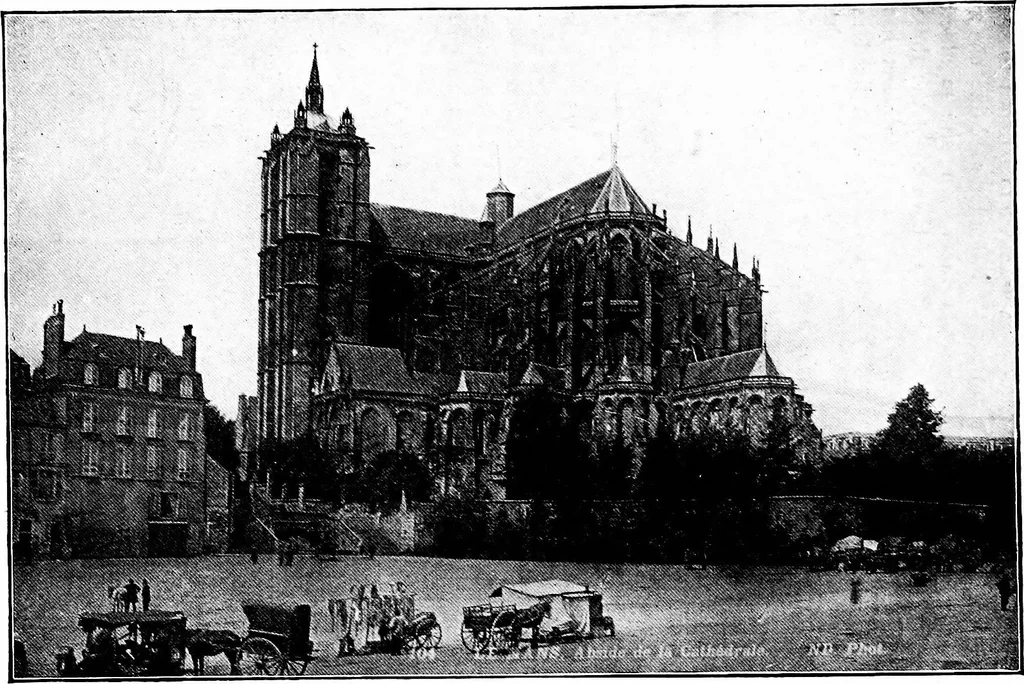 An illustration from Summer holidays among the glories of France, her cathedrals and churches, 1902, leaf 96