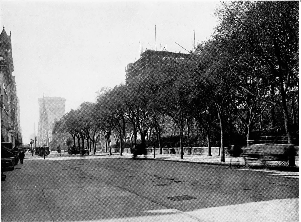 An illustration from The report of the New York City Improvement Commission to ... George B. McClellan, mayor ... and to the Board of aldermen ... MCMVII, 1907, leaf 68