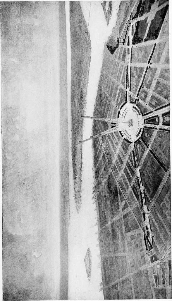 An illustration from The report of the New York City Improvement Commission to ... George B. McClellan, mayor ... and to the Board of aldermen ... MCMVII, 1907, leaf 95